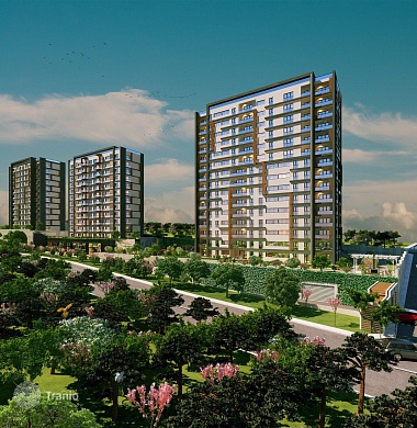 Новые апартаменты с видом на море и лес Айдос, в жилом комплексе с развитой инфраструктурой